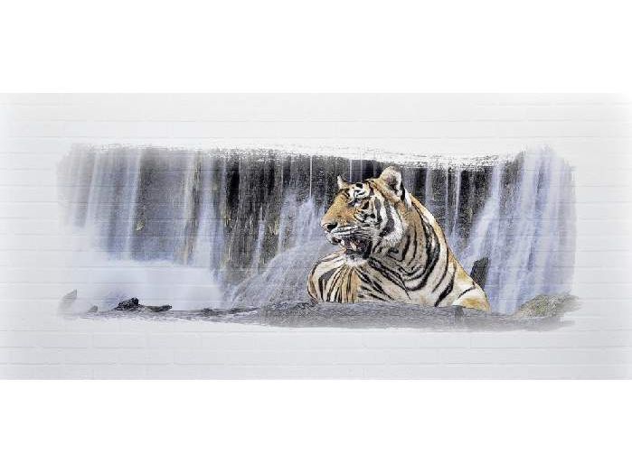 Изображение товара Панель с тиснением .6мм  1190*2440 Тигр в Миди Лтд