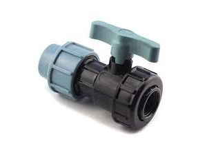 Изображение товара Кран шаровый ПНД 50*1 1/2 ВР STR в Миди Лтд