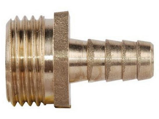 Изображение товара Переходник под резиновый шланг 1/2ш-20мм (латунь) (10шт/уп) в Миди Лтд