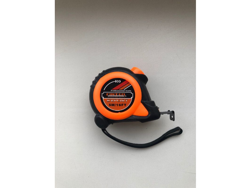 Изображение товара Рулетка  5м*19мм FINTER прорезиненая противоударная в Миди Лтд