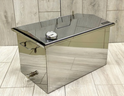 Коптильня Premium 450*250*300 (2.0мм) - фото в Миди Лтд Изображение товара Коптильня Premium 450*250*300 (2.0мм) в Миди Лтд