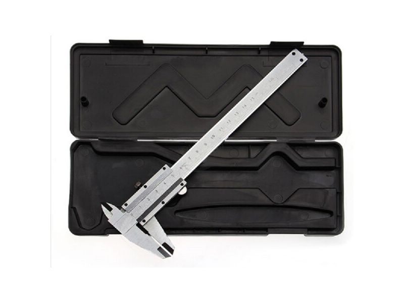 Изображение товара Штангенциркуль 150мм в пластиковой коробке в Миди Лтд