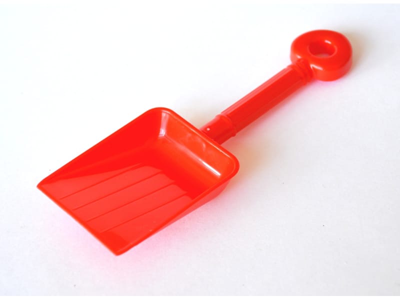 Лопатка пластиковая детская малая - фото в Миди Лтд Изображение товара Лопатка пластиковая детская малая в Миди Лтд