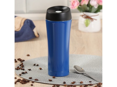 Изображение товара Термокружка для напитков нерж сталь 0,45л (SL-NT015-3) Daniks Синяя (24шт/уп) в Миди Лтд
