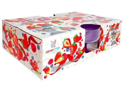 Набор креманок Садовая ягода 6шт (6шт/уп) - фото в Миди Лтд Изображение товара Набор креманок Садовая ягода 6шт (6шт/уп) в Миди Лтд