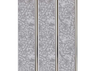 Панель ПВХ Потолочная Флора Серый 0,25х3м (1уп=9м2/12шт)  609 - фото в Миди Лтд Изображение товара Панель ПВХ Потолочная Флора Серый 0,25х3м (1уп=9м2/12шт)  609 в Миди Лтд