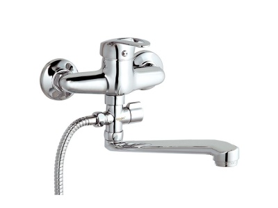 Изображение товара Смеситель для ванны длинный излив NHK6-C ZEGOR в Миди Лтд