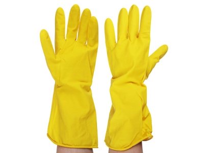 Изображение товара Перчатки резиновые VETTA ПРЕМИУМ L (240шт/уп) в Миди Лтд