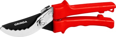 Секатор садовый GRINDA 200мм пластиковые рукоятки, плоскостной G-31 - фото в Миди Лтд Изображение товара Секатор садовый GRINDA 200мм пластиковые рукоятки, плоскостной G-31 в Миди Лтд