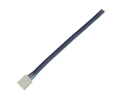 Изображение товара Соединительный кабель Ecola LED с одним 4-х конт. зажимным разъемом 10mm 15 см 1шт. в Миди Лтд