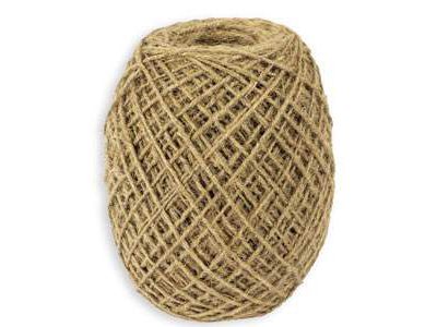 Шпагат джутовый 180м (25шт/уп) - фото в Миди Лтд Изображение товара Шпагат джутовый 180м (25шт/уп) в Миди Лтд