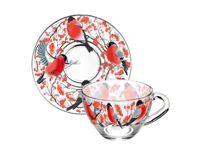 Подарочный набор Дуэт Зимние забавы 4пр (кружка 2шт+блюдце 2шт) (6шт/уп) - фото в Миди Лтд Изображение товара Подарочный набор Дуэт Зимние забавы 4пр (кружка 2шт+блюдце 2шт) (6шт/уп) в Миди Лтд