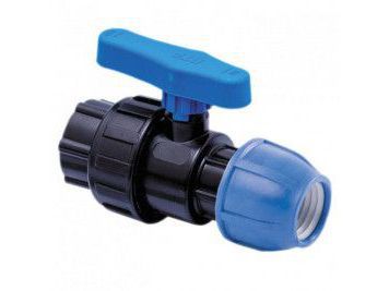 Изображение товара Кран шаровый ПНД 32*1 ВР ИТАЛ (90шт/уп) в Миди Лтд