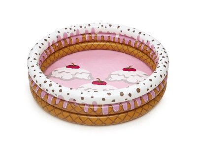 Изображение товара Бассейн надувной детский Sundae Funday BESTWAY 160*38см 51144 в Миди Лтд
