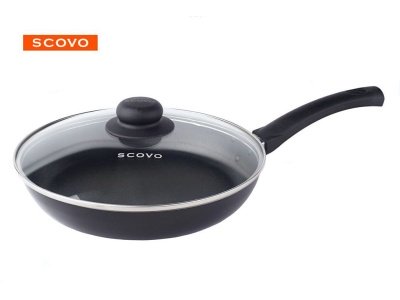 Сковорода Scovo Consul 22см ст. крышка антипригарное покрытие (8шт/уп) - фото в Миди Лтд Изображение товара Сковорода Scovo Consul 22см ст. крышка антипригарное покрытие (8шт/уп) в Миди Лтд