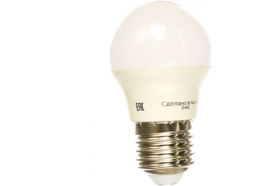 Изображение товара Лампа светодиодная ОНЛАЙТ 71627 8W G45 Е27 4000K 176-264В 600Лм шар в Миди Лтд