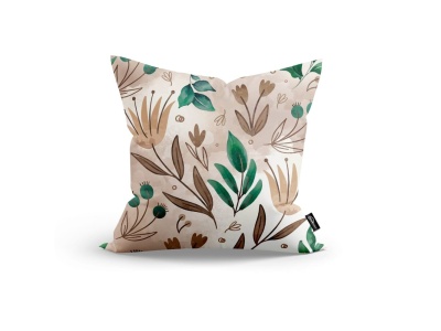 Изображение товара Подушка декоративная Haushalt 39х39см акварельный в Миди Лтд