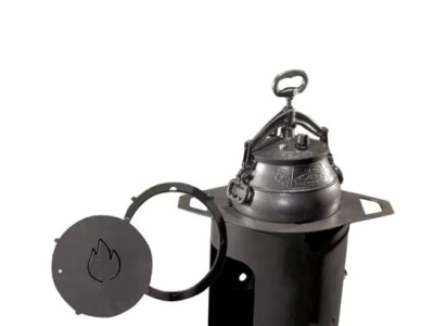 Изображение товара Вставка металлическая адаптер с кольцами для казана 8-12л в Миди Лтд