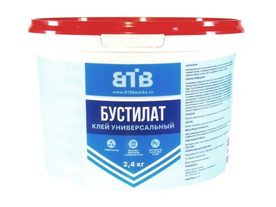 Изображение товара Клей Бустилат ДС 1кг (12шт/кор; 480шт/пал) в Миди Лтд