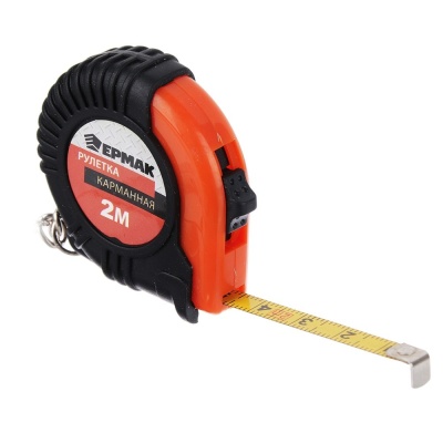 Изображение товара Рулетка-брелок ЕРМАК 2м в Миди Лтд