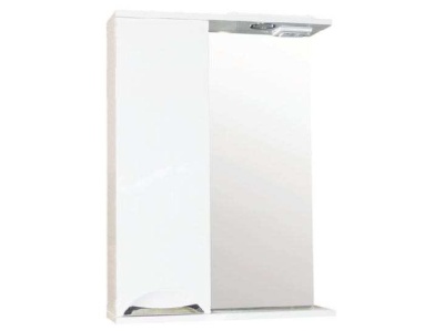 Зеркало-шкаф "Танго" 550 с подсветкой левая Х - фото в Миди Лтд Изображение товара Зеркало-шкаф "Танго" 550 с подсветкой левая Х в Миди Лтд