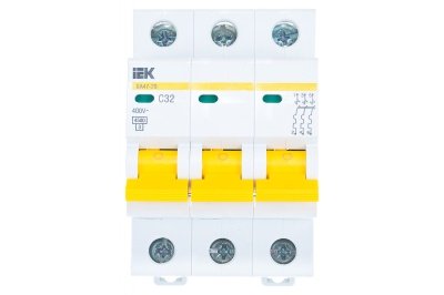 Изображение товара Автоматический выключатель ВА47-29 3Р 32А 4,5кА х-ка С ИЭК в Миди Лтд