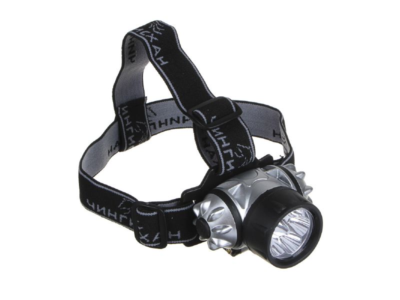 Фонарь налобный LED 5 ярк 3хАА ЕРМАК - фото в Миди Лтд Изображение товара Фонарь налобный LED 5 ярк 3хАА ЕРМАК в Миди Лтд