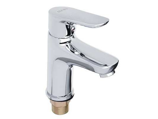 Смеситель для раковины карт.35мм, гайка, латунь RAIN Оникс - фото в Миди Лтд Изображение товара Смеситель для раковины карт.35мм, гайка, латунь RAIN Оникс в Миди Лтд