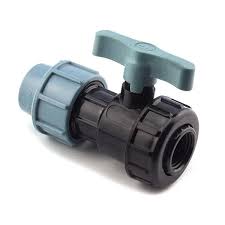 Изображение товара Кран шаровый ПНД 63*2 ВР STR в Миди Лтд