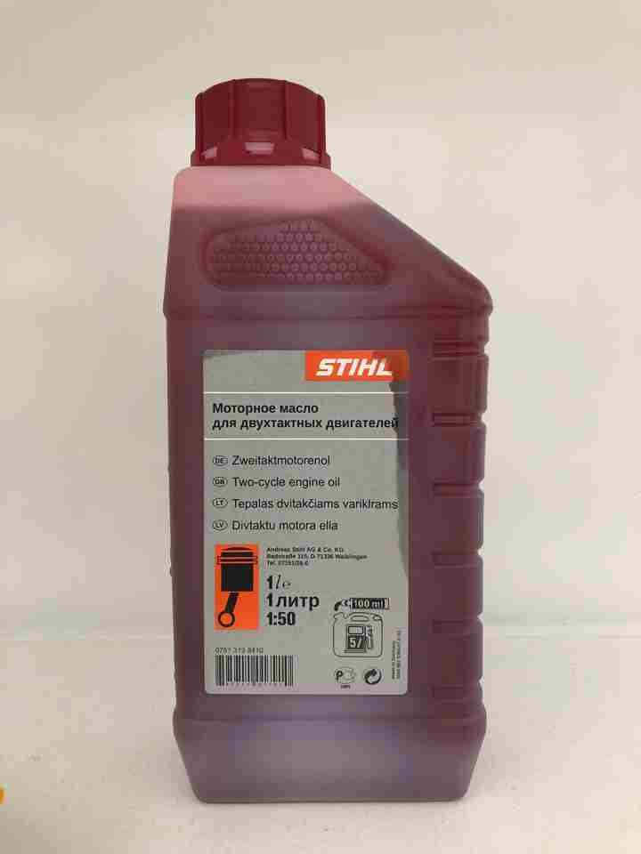 Изображение товара Масло моторное STIHL 2Т для 2-x тактных двигателей 1л (12шт/уп) в Миди Лтд