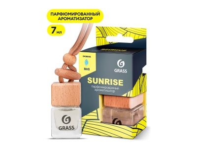 Ароматизатор жидкий подвесной Sunrise (20шт/уп) - фото в Миди Лтд Изображение товара Ароматизатор жидкий подвесной Sunrise (20шт/уп) в Миди Лтд