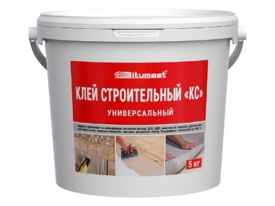Изображение товара Клей строительный КС BITUMAST 5кг (4шт/кор; 120шт/пал) в Миди Лтд