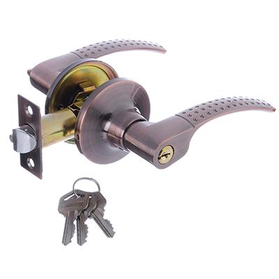 Изображение товара Замок ручка Медь с ключом LARS    ХХ в Миди Лтд