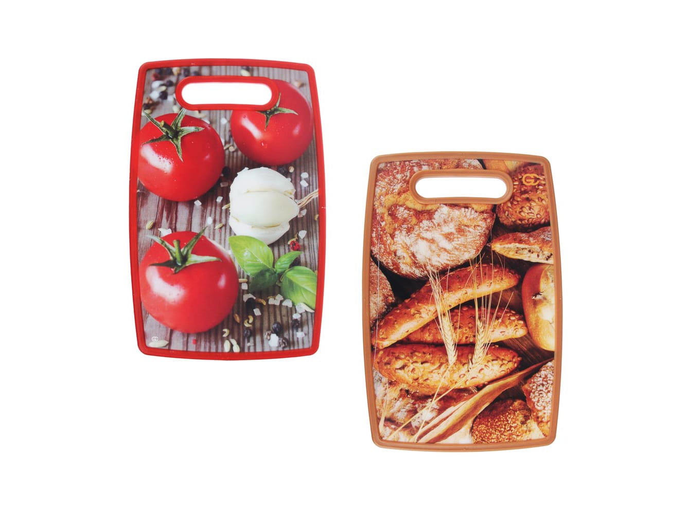 Изображение товара Доска разделочная полипропилен 20*30*1,2см 2 дизайна (36шт/кор) в Миди Лтд