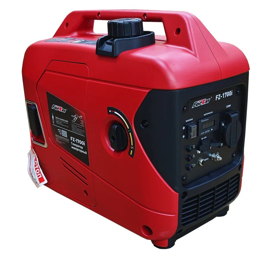 Изображение товара Генератор бензиновый инверторный FORZA FZ-1700i 1,6-1,7кВт ручной стартер в Миди Лтд