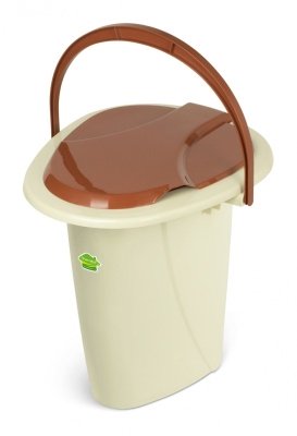 Ведро-туалет АДИС слоновая кость (6шт/уп) - фото в Миди Лтд Изображение товара Ведро-туалет АДИС слоновая кость (6шт/уп) в Миди Лтд