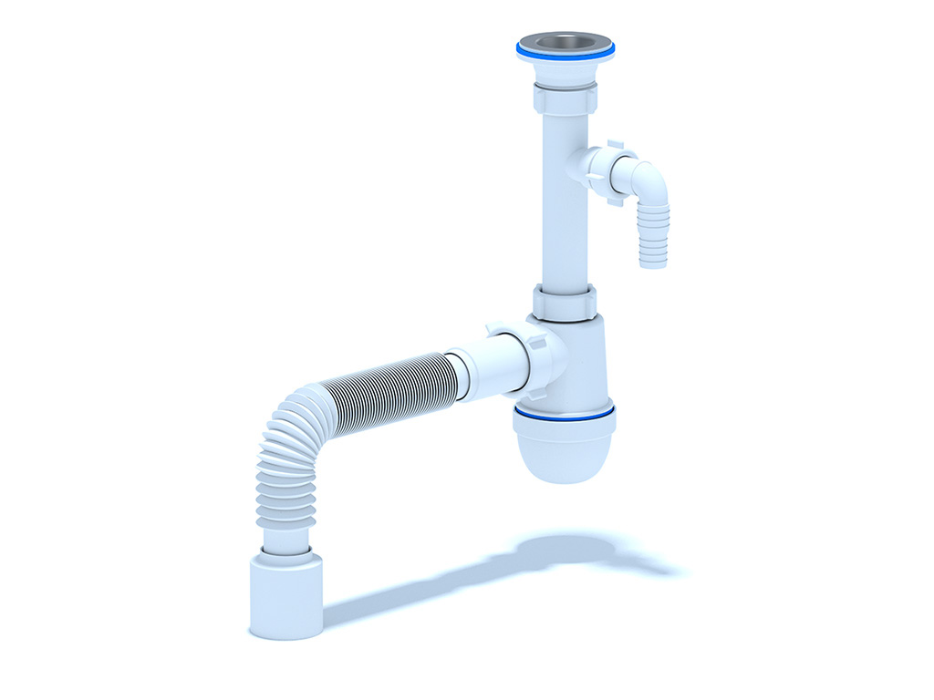 Сифон Ани 1 1/4"*40 с отводом стиральной машины с гибкой трубой 40х50 (30шт/уп) - фото в Миди Лтд Изображение товара Сифон Ани 1 1/4"*40 с отводом стиральной машины с гибкой трубой 40х50 (30шт/уп) в Миди Лтд