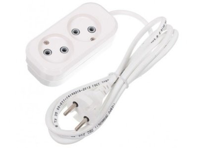 Изображение товара Удлинитель 2 гнезда 10м (30шт/кор) в Миди Лтд