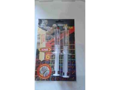 Изображение товара Клей ЭпоксиТитан АНЛЕС  20мл  (40шт/уп) в Миди Лтд