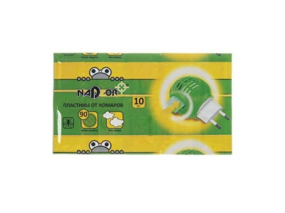 Пластина от комаров Nadzor без запаха (10шт/уп) (250шт/кор) - фото в Миди Лтд Изображение товара Пластина от комаров Nadzor без запаха (10шт/уп) (250шт/кор) в Миди Лтд