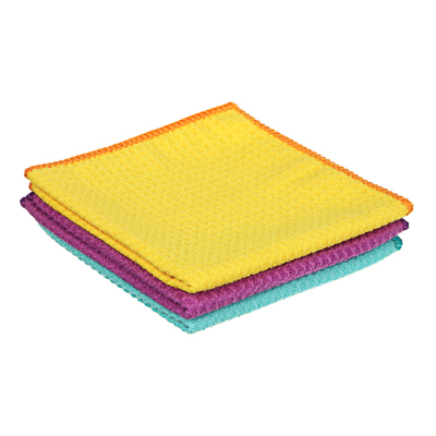 Набор салфеток из микрофибры универсальные махровые 25*35см (2шт/уп) VETTA 3 цвета - фото в Миди Лтд Изображение товара Набор салфеток из микрофибры универсальные махровые 25*35см (2шт/уп) VETTA 3 цвета в Миди Лтд