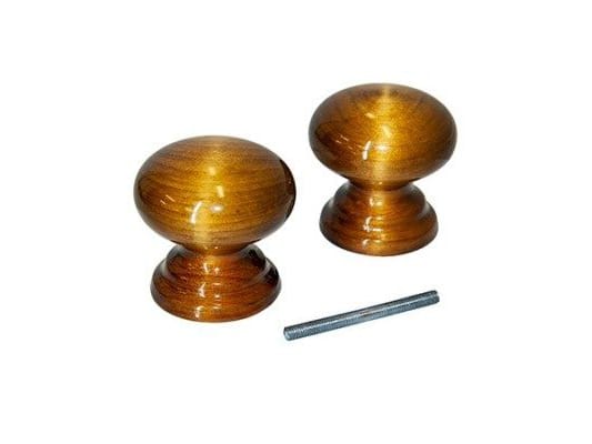 Изображение товара Ручка-кнопка круглая Орех (24шт/уп) в Миди Лтд