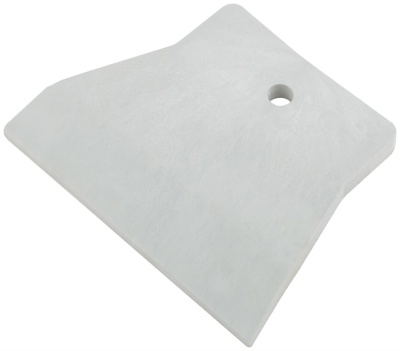 Шпатель резиновый  80мм белый - фото в Миди Лтд Изображение товара Шпатель резиновый  80мм белый в Миди Лтд