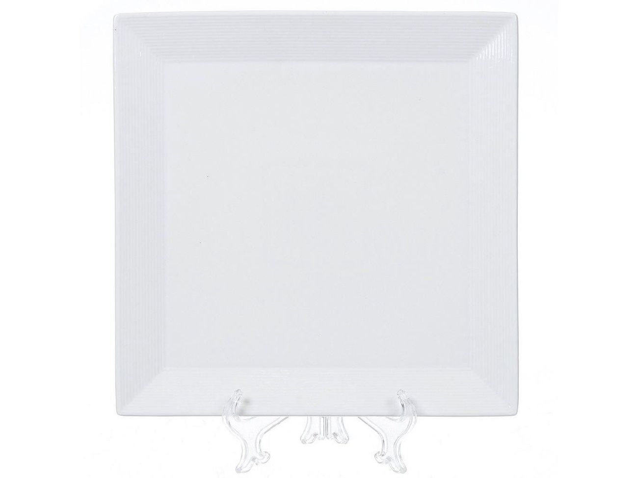 Изображение товара Блюдо керамика квадратное белое 25см Daniks Грейс (9шт/уп) в Миди Лтд