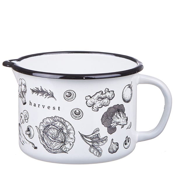 Кружка с носиком эмаль белая 1л Harvest С-0107БСЛч/4Бл (8шт/уп) - фото в Миди Лтд Изображение товара Кружка с носиком эмаль белая 1л Harvest С-0107БСЛч/4Бл (8шт/уп) в Миди Лтд