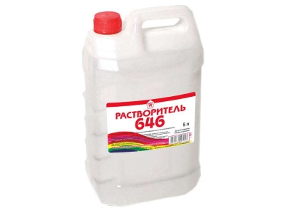 Изображение товара Растворитель 646 5л (5шт/уп; 120шт/пал) в Миди Лтд