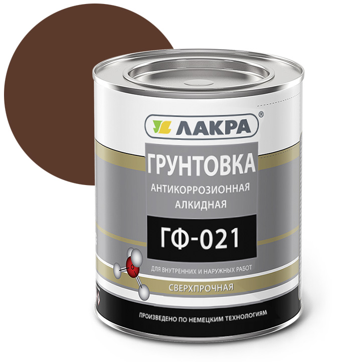 Грунт ГФ-021 ЛАКРА красно-коричневый 1кг (10шт/уп; 640шт/пал) - фото в Миди Лтд Изображение товара Грунт ГФ-021 ЛАКРА красно-коричневый 1кг (10шт/уп; 640шт/пал) в Миди Лтд
