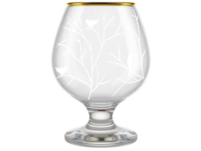 Изображение товара Бокал для бренди Венский лес 385мл 6шт (3шт/уп) Х в Миди Лтд