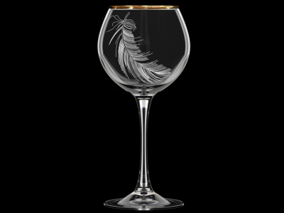 Изображение товара Фужер Перо 350мл 6шт (2шт/уп) Х в Миди Лтд