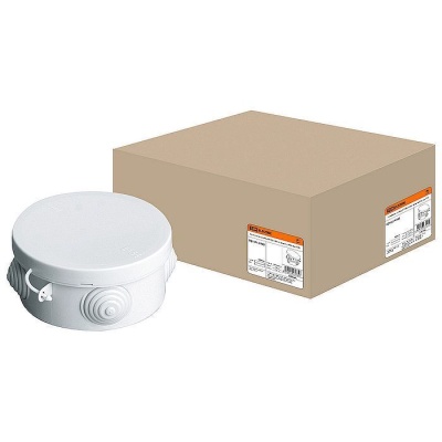 Коробка распаячная ОП D85х40мм 4вх IP54 TDM - фото в Миди Лтд Изображение товара Коробка распаячная ОП D85х40мм 4вх IP54 TDM в Миди Лтд